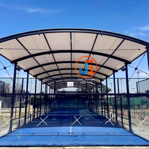 Techo para Pista de <span class=keywords><strong>Pádel</strong></span> 2025 a Precio de Fábrica Cubierta Impermeable tipo Carpa para Campos Deportivos con Estructura de Acero - Product Image 3