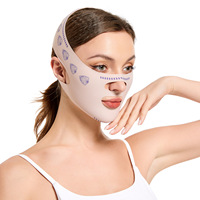 Ligne de visage lisse Compression respirante Double menton réduire le pansement pour un usage quotidien