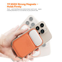 Cargador Inalámbrico Plegable de Cuero 3 en 1, Tamaño de Palma de la Mano, Compatible con iPhone 17, Apple Watch, AirPods, Venta al Por Mayor