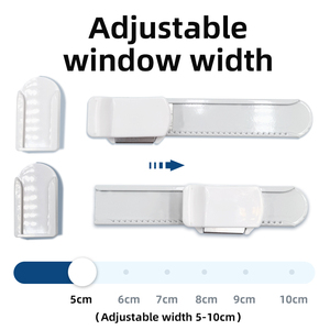 Hot Bán Nhà Máy Ban Đầu An Ninh Trẻ Em Cửa Cửa Sổ Khóa Dễ Dàng Cài Đặt Trượt Gây Nhiễu Cho Bảo Vệ Nhà - Product Image 2