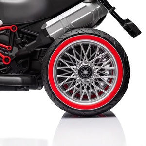 Motocicleta Eléctrica Todoterreno de Doble Asiento y Doble Motor para Niños de 145 cm y 12 V, Coche de Juguete Recargable para Niños y Niñas, Triciclo - Product Image 3