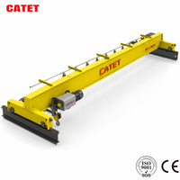 Pont roulant électrique monopoutre FEM de 15 tonnes, conforme aux normes européennes, personnalisable pour les tâches de manutention de matériaux en usine et atelier