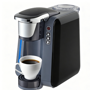 เครื่องชงกาแฟอัตโนมัติแบบแคปซูล ยี่ห้อ Black Electric Plastic <span class=keywords><strong>Expobar</strong></span> 16-20 บาร์ ปั๊มแรงดันสูง สำหรับใช้ในบ้าน ชงได้ทั้งกาแฟและชา  แบบอเมริกาโน  ถังน้ำขนาด 0.6 ลิตร - Product Image 1
