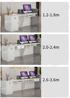 Comptoir de caisse rétro de style industriel, petit bureau d'accueil, comptoir de bar pour magasin de vêtements