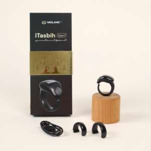 2025 Verkoop van Echte Geschenken Islamitische Intelligente Lofprezing Tasbih Telapparaat Slimme Elektronische Gebedsring Zikr Tasbeeh Ring - Product Image 5