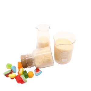Poudre de gélatine comestible de haute qualité pour la fabrication de bonbons gélifiés aux fruits Couleur vive Bonne élasticité Sans texture collante - Product Image 3