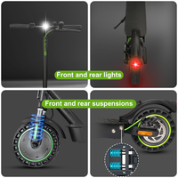 E9MAX Scooter Eléctrico Plegable de 2 Ruedas, Fabricado en China, para Adultos, Ligero, Inteligente, Unisex, con Motor Potente