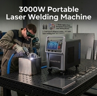 Machine de soudage au laser à fibre refroidie par réfrigérant 1500W 2000W 3000W pour la fabrication des métaux