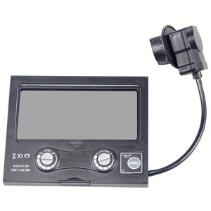 Máscara de Soldadura con Oscurecimiento Automático Solar, Casco de Soldador, Lente de Protección Ocular, Filtro de Color Real, Energía Solar, Cambio Automático de Luz - Product Image 1