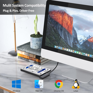 Adaptador SATA a USB C para <span class=keywords><strong>disco</strong></span> <span class=keywords><strong>duro</strong></span> de 2,5 pulgadas, SSD, convertidor tipo C, <span class=keywords><strong>cable</strong></span> <span class=keywords><strong>lector</strong></span> de <span class=keywords><strong>disco</strong></span> <span class=keywords><strong>duro</strong></span> externo SATA III - Product Image 5
