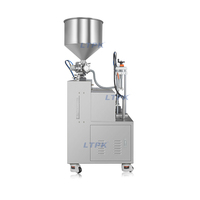 Machine semi-automatique de remplissage et de scellage par ultrasons pour tubes souples en plastique de crème cosmétique et dentifrice
