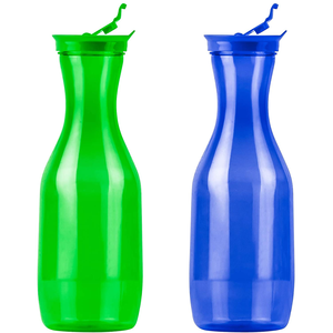 Bottiglia <span class=keywords><strong>per</strong></span> Bevande <span class=keywords><strong>in</strong></span> PET Trasparente da 1L <span class=keywords><strong>per</strong></span> Alimenti, Caraffa <span class=keywords><strong>per</strong></span> Acqua, Brocca <span class=keywords><strong>per</strong></span> <span class=keywords><strong>Vino</strong></span>, Brocca <span class=keywords><strong>per</strong></span> Latte - Product Image 2