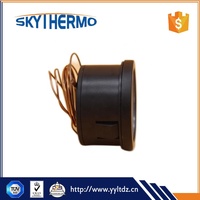 Thermomètre capillaire à cadran rond pour usage industriel, thermomètre à lecture à distance pour chaudière, insertion de 52 mm, jauge de température 0-400 °C