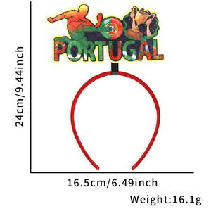 Diademas 2026 <span class=keywords><strong>para</strong></span> Fanáticos del Fútbol, Artículos <span class=keywords><strong>para</strong></span> Fiestas de Fútbol, Bandas <span class=keywords><strong>para</strong></span> el Cabello de Espuma Ajustables, Recuerdos del Torneo de EE. UU., Canadá y México - Product Image 6