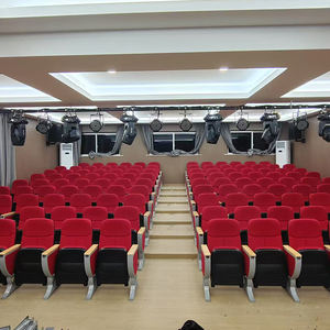 Venta al por mayor sillas de teatro Iglesia auditorio con mesas plegables <span class=keywords><strong>sala</strong></span> de conferencias con sillas de fila sillas de teatro - Product Image 2
