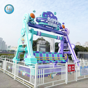 2024 LINO 20 places balançoire manèges budget-friendly bas prix fête foraine Attractions pour intérieur extérieur petit amusement plastique métal - Product Image 4