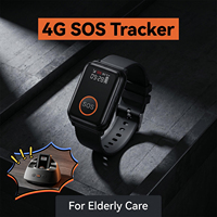Montre connectée 4G GPS avec détection de chute VS18, moniteur de fréquence cardiaque, pendentif, géolocalisation, SOS, appel familial, montre pour personnes âgées, traceur GPS pour seniors