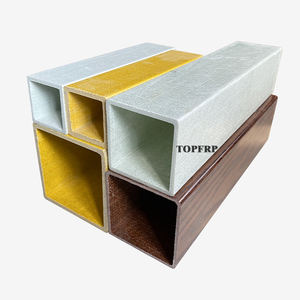 高强度玻璃钢方管玻璃纤维管100x100玻璃纤维型材 - Product Image 2