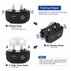 डिगो DG-PPT1 रिचार्जेबल इलेक्ट्रॉनिक डॉग कॉलर डॉग ट्रेनिंग बीप/कंपन/स्थिर उत्तेजना बंद 330 याड सभी आकार - Product Image 3