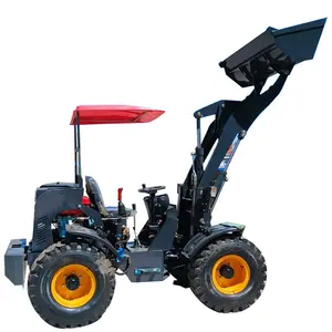 Carregadeira de rodas Hebei Com motor Epa Ce para construção agrícola frontal compacta mini