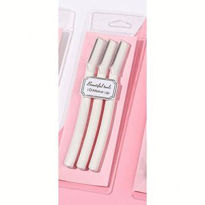 Cuchilla Profesional para Recortar Cejas, 3 Piezas, Marca Privada con Logotipo, Fácil de Usar, Rasuradora de Cejas - Product Image 4