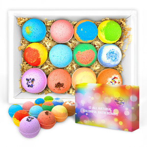 Bombes de bain effervescentes personnalisées à marque privée, style mignon, coffret cadeau, forme lavable, durée de conservation de 3 ans, vente en gros, en vrac, Vietnam - Product Image 4