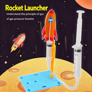 Lanzador de Cohetes Manual DIY, Juguete Educativo con Materiales de Dinámica Física para Estudiantes de <span class=keywords><strong>Primaria</strong></span> <span class=keywords><strong>y</strong></span> <span class=keywords><strong>Secundaria</strong></span> - Product Image 5
