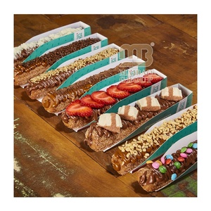 <span class=keywords><strong>Churos</strong></span> Box Holder Churros Fairy Bread Cono de papel Crepes Epackaging Sharwarma Packaging Fried Spain Baked Churros Box - Product Image 2