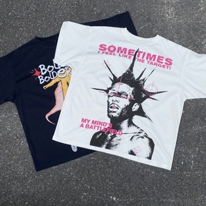 Atmungsaktives Sommer-<span class=keywords><strong>T</strong></span>-<span class=keywords><strong>Shirt</strong></span> mit Enzymwäsche und Grafikdruck im Retro-Stil, Weiches Streetwear-<span class=keywords><strong>Shirt</strong></span>, Individuell Anpassbar, Hersteller von Herren-<span class=keywords><strong>T</strong></span>-Shirts - Product Image 4