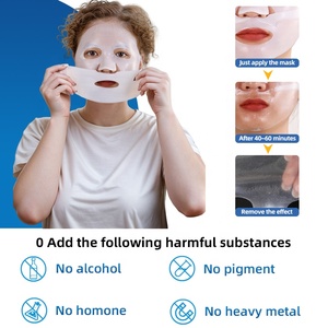 Máscara de colágeno coreana durante la noche Hydro Akin Care nutritivo poro minimizando el cuidado de la piel elasticidad Peel máscara de celulosa - Product Image 3
