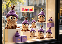 Peluche OEM de haute qualité en tissu doux pour enfants, idéale comme cadeau promotionnel d'entreprise