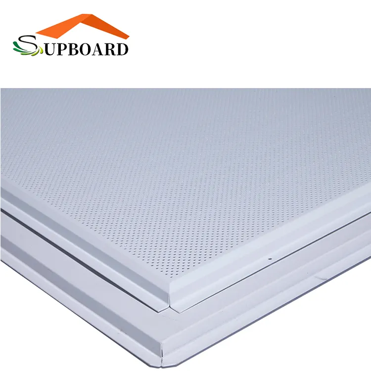Hochwertige dekorative Aluminium-abgehängte Decken fliesen 600x600mm perforierte Verlegung in Herstellern