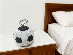 Nouveau haut-parleur portable design football, mini haut-parleur sans fil actif, lumières LED, haut-parleur de jeu pour la Coupe du monde, cadeau d'anniversaire pour enfants - Product Image 4