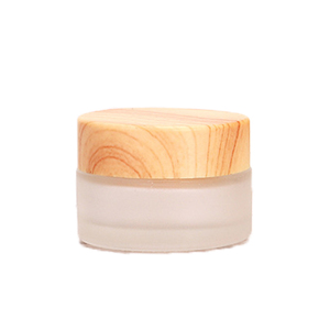 Barattolo in <span class=keywords><strong>Vetro</strong></span> da 1 oz con Coperchio in Bambù, Contenitore Cosmetico da 5ml 10ml 20ml 30ml 50ml 100ml - Product Image 2