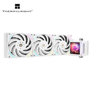Thermalright พัดลมระบายความร้อนของเหลวหน้าจอ LCD ถอดออกได้2.73in CPU AIO Cooler CPU ขาว argh Vision 360ยอดเยี่ยม - Product Image 1