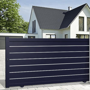 Automatisches Einfahrtstor Schiebetor-Designs Seitentor aus Aluminium für Zuhause - Product Image 2