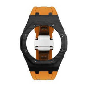 Accesorios para GA2100 en Oferta, Correa de Reloj de Fibra de Carbono para <span class=keywords><strong>Shock</strong></span> Mod Kit - Product Image 3