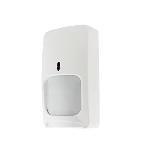 Wired Networking Passive Infrared Motion Detector With Microwave Sensor For Security Alarm System