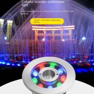 Projecteur LED pour Fontaine en Acier Inoxydable 6W 68mm Étanche IP68 Anneau Rond 5000K Lumière du Jour 6 LED DC12V Ra90 Garantie 3 Ans - Product Image 5