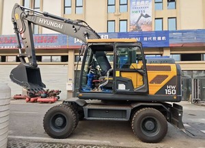 Excavadora de Ruedas HW60 de 5.75 Toneladas, Mini Excavadora Hidráulica de 5750 kg para Construcción - Product Image 1