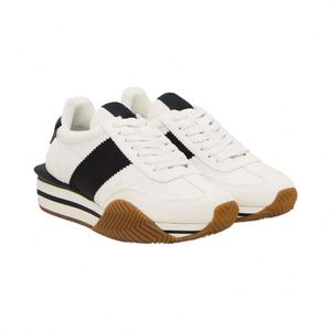 Top Design Men Sneaker Shoes <b>Side</b> Stripe Suede Nylon Skateboard Walking Chunky Rubber Sole Lace up Low Top Trainer EU36-46 - Product Image 2