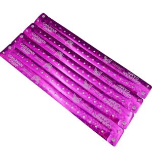 Dark Night Aurora Laser Reflective Festival de música a gran escala Carnival Safety Identification Wristband Ticket - Product Image 2