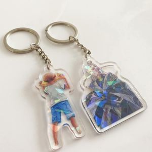 2021 New Design Cheap Factory Custom Cartoon Printed Logo Hologram Glitter Acrylic Keychain Display for Promotion Gift - Product Image 4