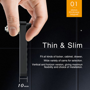 MK731 IP55 Waterproof Keyless Digital Electronic Push <strong>Button</strong> Keypad Code Locker Smart <strong>Locks</strong> for Lockers Cabinets Employees - Product Image 2