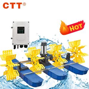 เครื่องเติมอากาศพลังงานแสงอาทิตย์สำหรับการเพาะเลี้ยงปลา อุปกรณ์เติมอากาศสำหรับฟาร์มปลา เครื่องเติมอากาศแบบใบพัดสำหรับบ่อปลา - Product Image 5