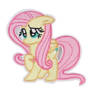 Patch <span class=keywords><strong>de</strong></span> broderie <span class=keywords><strong>de</strong></span> dessin animé pour enfants, bricolage polyvalent, <span class=keywords><strong>licorne</strong></span>, pâte <span class=keywords><strong>de</strong></span> tissu, petit cheval, fer - Product Image 5