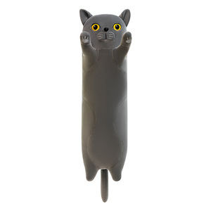 Almohada Larga <span class=keywords><strong>de</strong></span> Gato, Peluche Suave <span class=keywords><strong>de</strong></span> Gatito, Linda Almohada Decorativa, Animal <span class=keywords><strong>de</strong></span> Peluche <span class=keywords><strong>para</strong></span> Decoración del Hogar, Regalo <span class=keywords><strong>para</strong></span> Novia, Niños y Adultos - Product Image 5