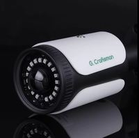 Caméra de surveillance IP POE IR GX-QFI-M8S(AG) 8MP Ultra faible luminosité Stravis avec vision nocturne 30M, objectif fisheye 1,7 mm, microphone