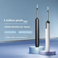 Nouveauté : Endoscope auriculaire HD 1080P avec Wi-Fi, USB Type-C, éclairage LED, caméra auriculaire portable pour usage quotidien