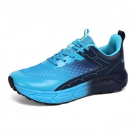 Chaussures de course sportives populaires pour hommes et femmes, baskets respirantes personnalisées avec doublure en maille sportive décontractée et amortissement doux